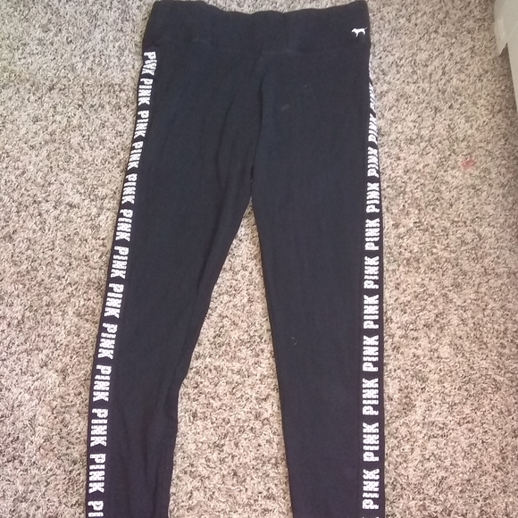 Victoria secret pink leggings - Picture 1 of 2
